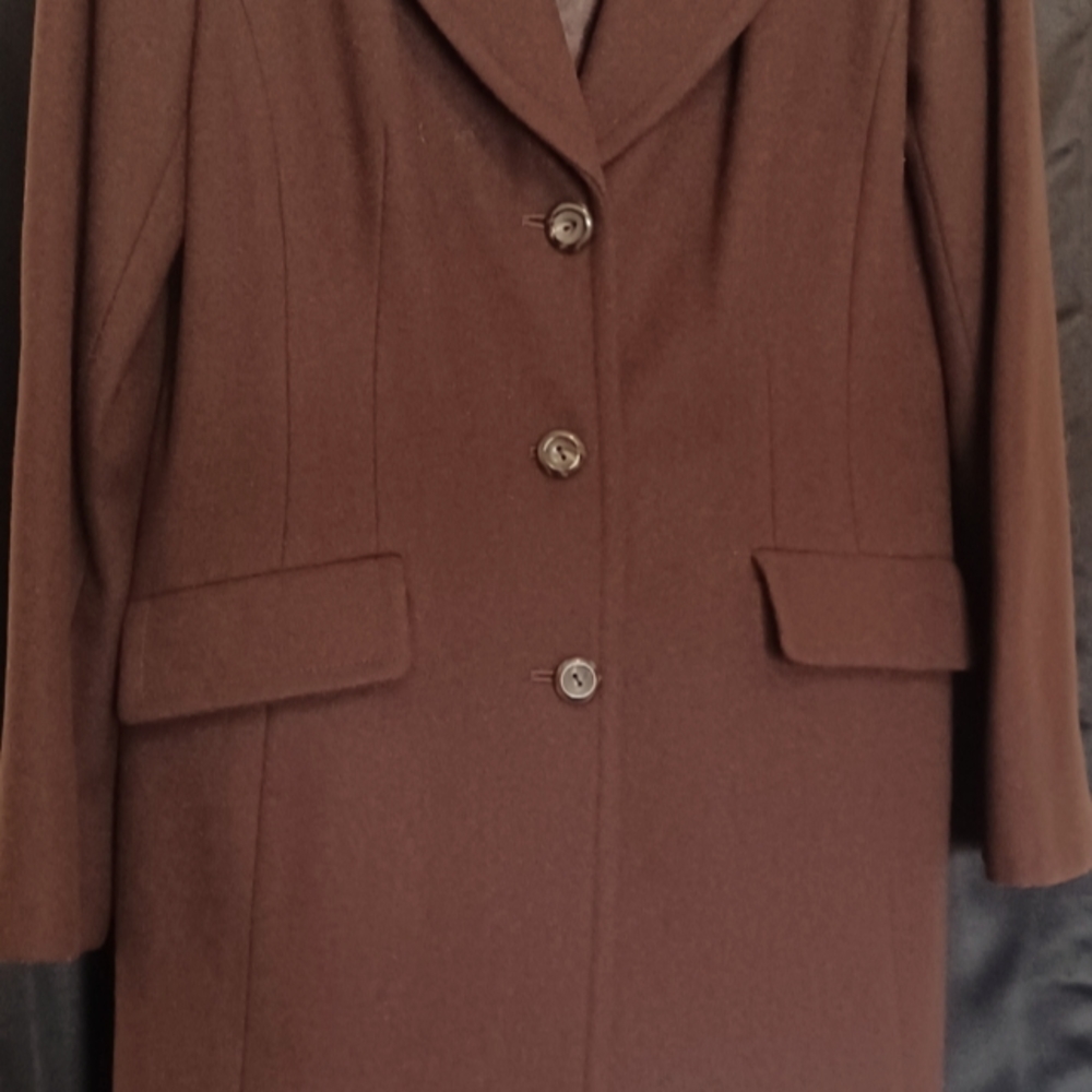 Brown coat